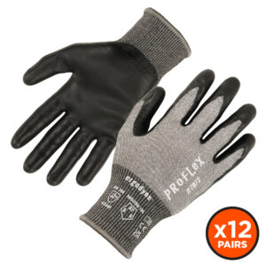 ProFlex 7072 Nitrile Coated Cut-Resistant Gloves - ANSI/ISEA 105-2016 A7, EN 388: 4X44F, 18g